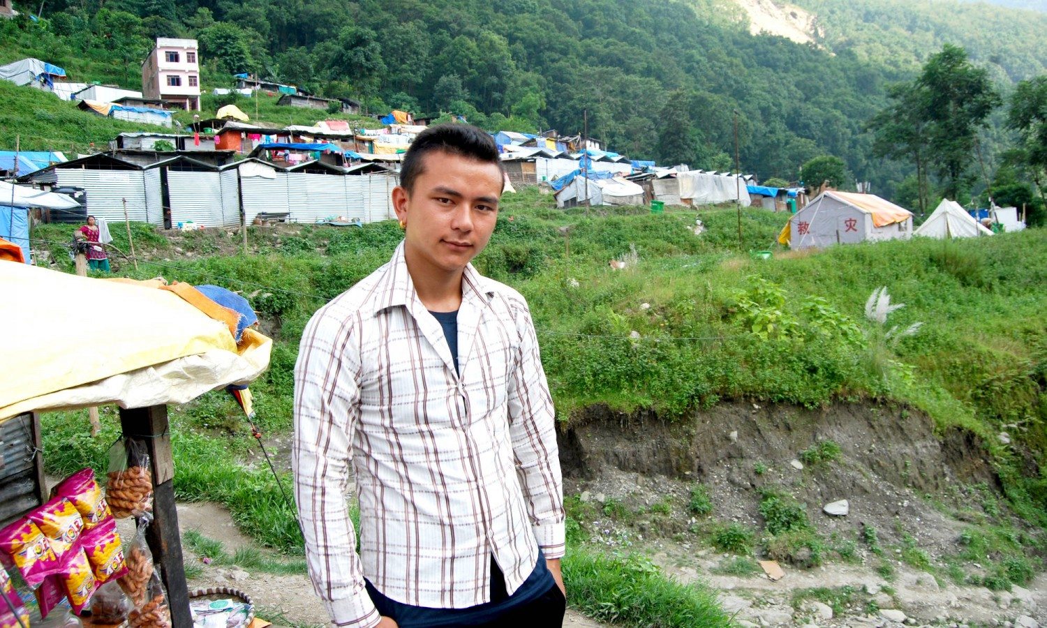 Raju Tamang in Bahrabise, Sindupalchok