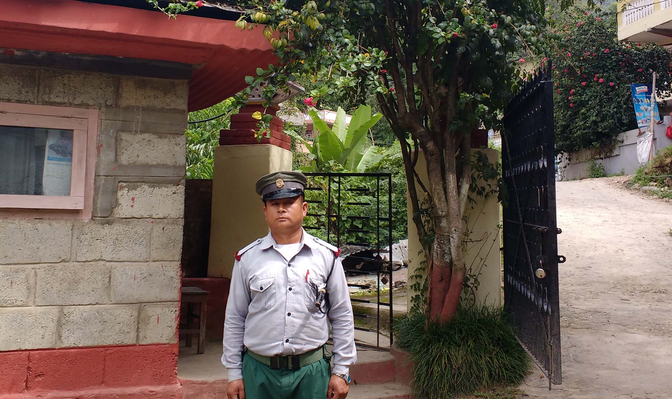 ‘I shall be alone for as long as I work here.’